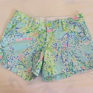Lilly Pulitzer Callahan Shorts Blue Heaven 5”